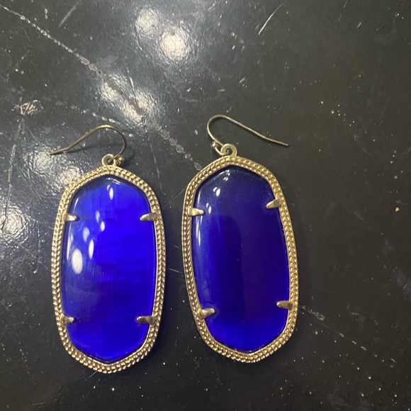 Royal Blue Kendra Scott Earrings